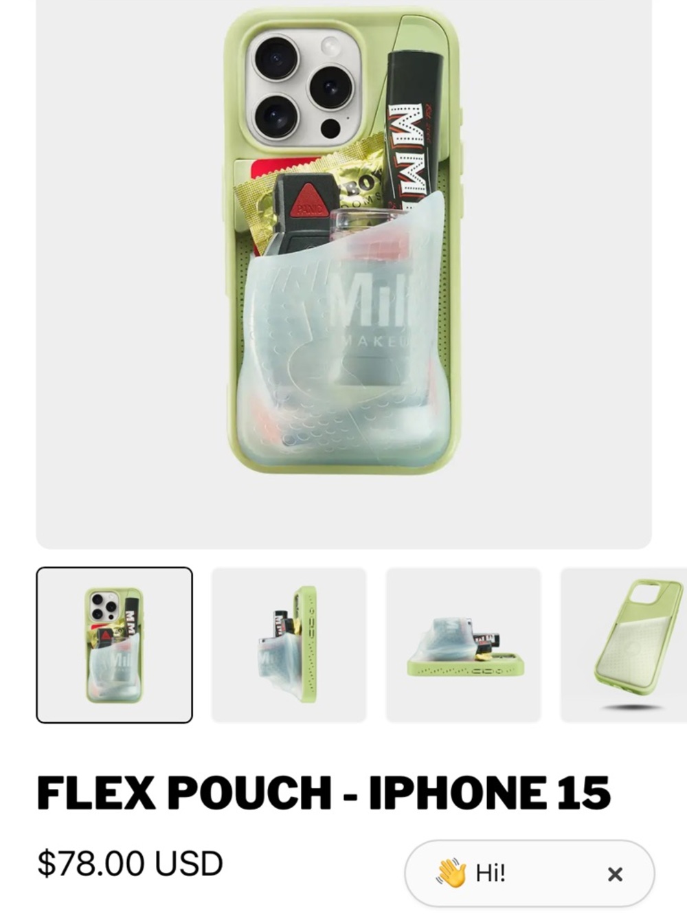 iPhone 15 Pro Ninja Labs Flex Pouch Case